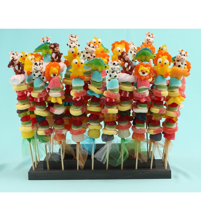 Candy Kabob Animal Adventure - Pack of 36