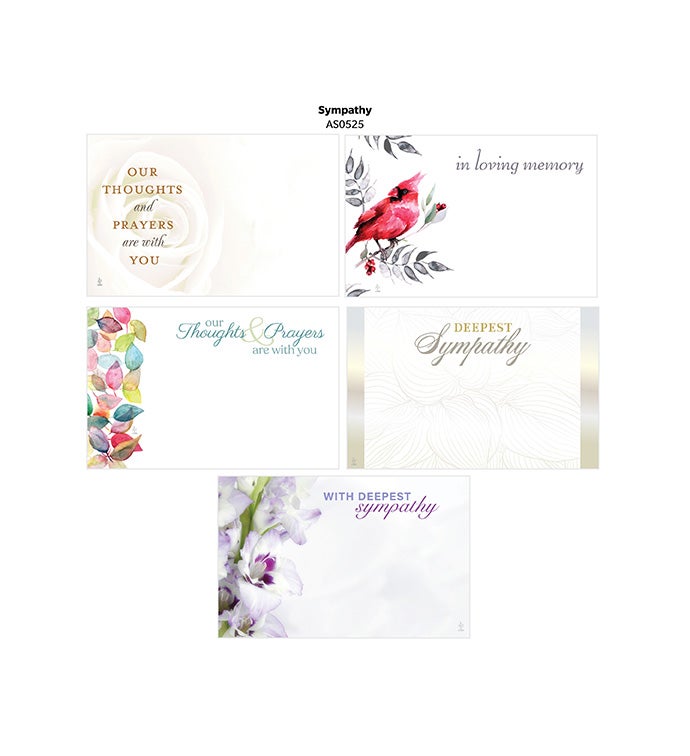 Sympathy Capri Card- Case of 500