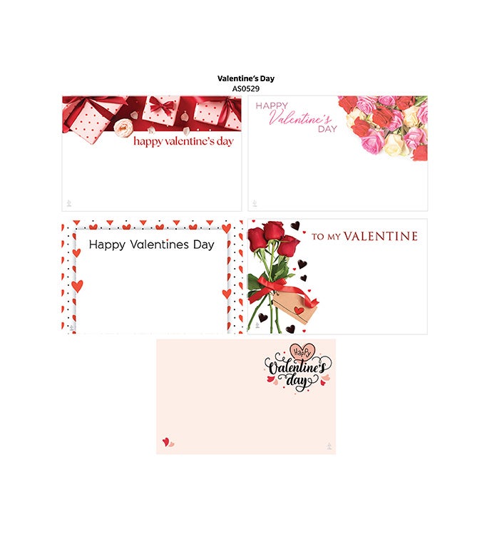 Valentines Day/Love Capri Card- Case of 500