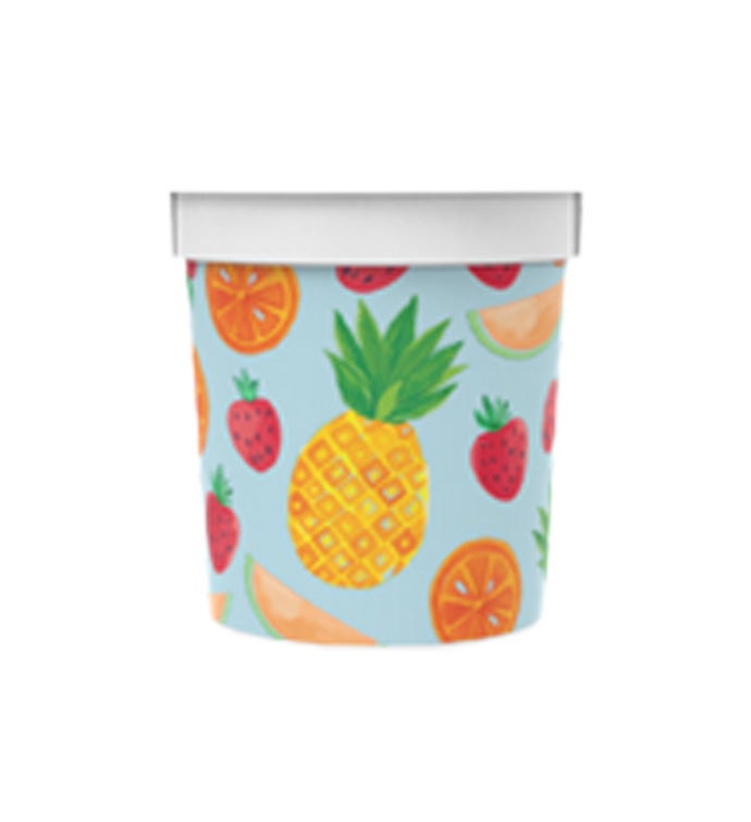 Pineapple & Fruit 32oz Bucket - Case of 10