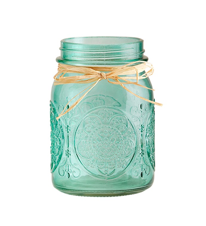 Blue Mason Jar - Case of 8