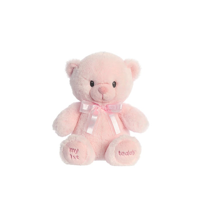 12" My First Teddy Pink - Case Pack 12