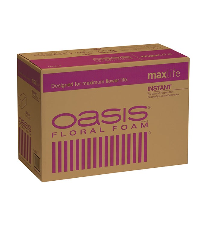 OASIS Instant Floral Foam Maxlife - Case of 48