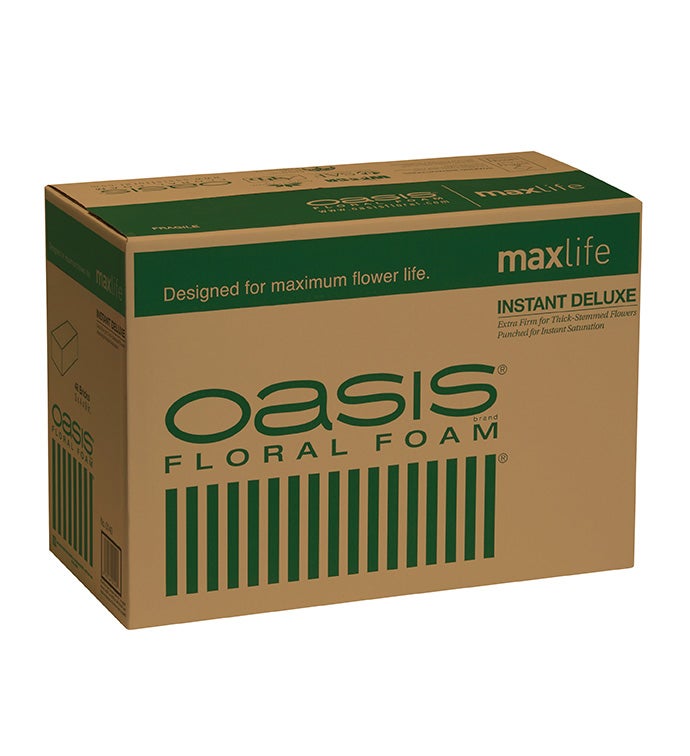 OASIS Instant Deluxe Floral Foam Maxlife - Case of 48