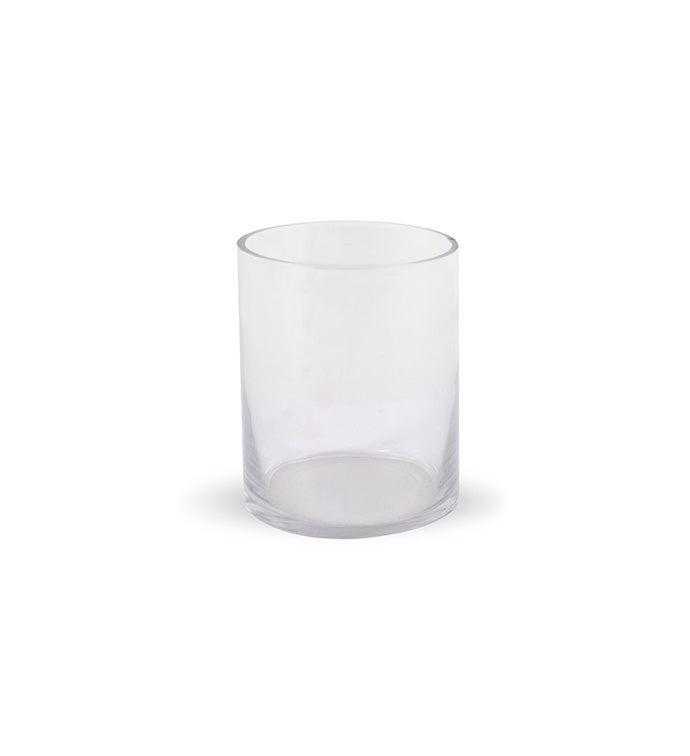 5" X 4" Basic Glass Cylinder - Case of 24