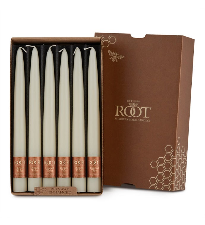 9 x 7/8 Ivory Tapers - Case of 12