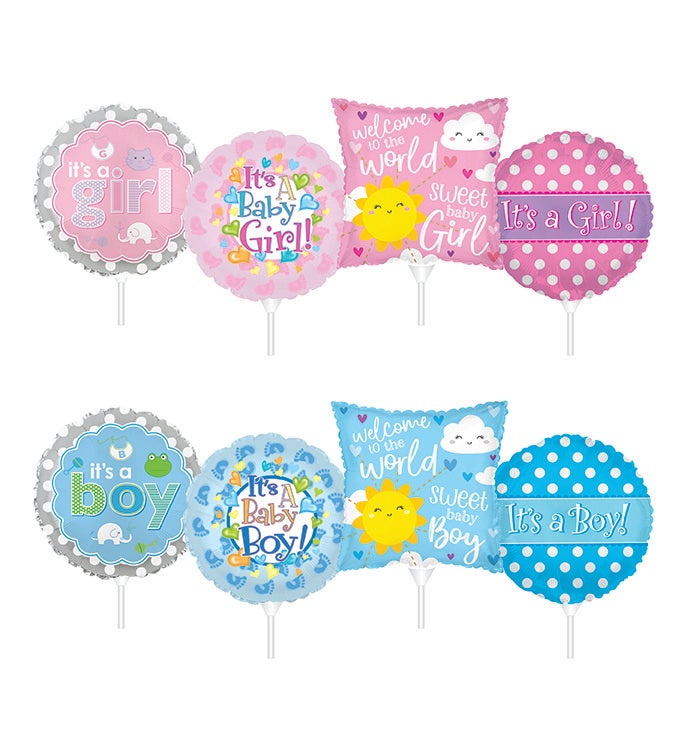 9" Baby Air Filled Preinflated Stick Kit - Case of 24