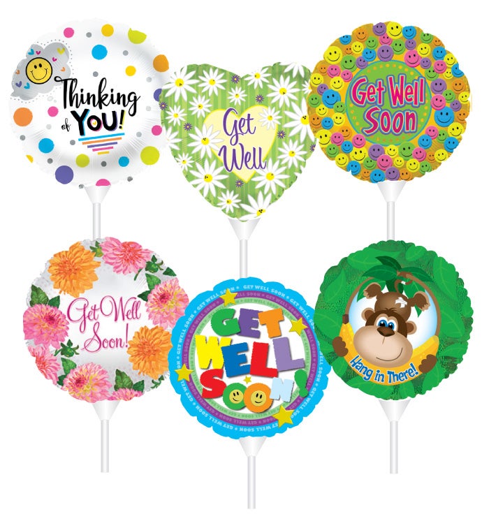 4.5" Get Well Air Filled Preinflated Stick Kit - Case of 48