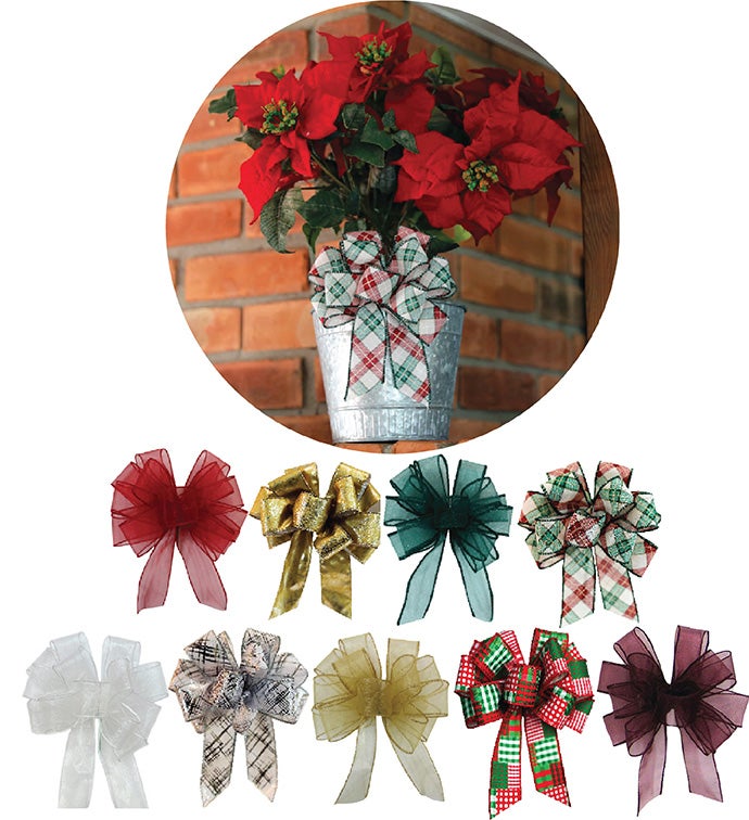 Christmas Premier Bows - Case of 48