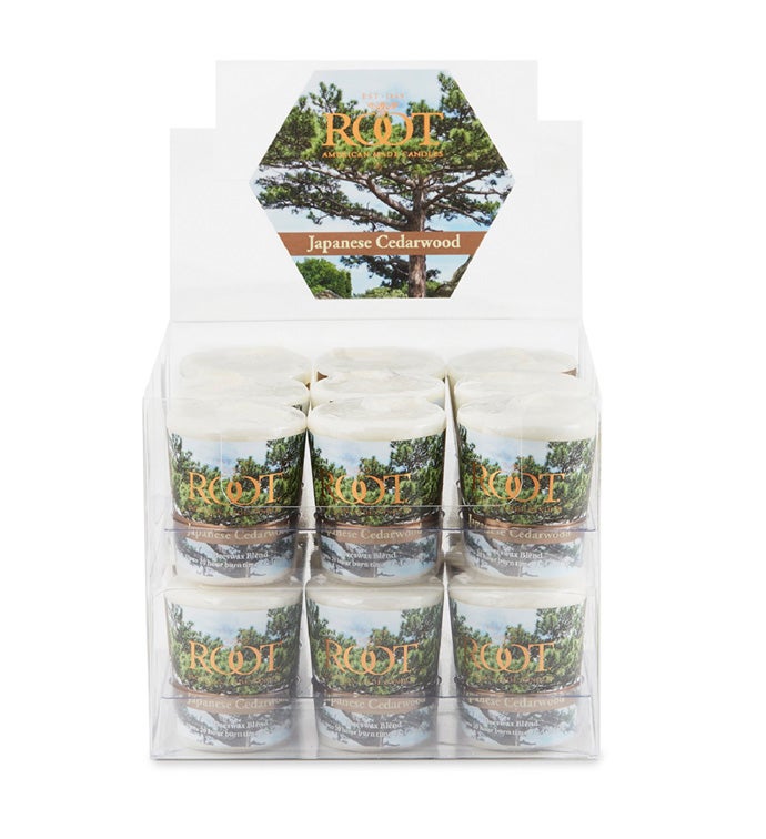 20 hr Votives Japanese Cedarwood - Case of 18