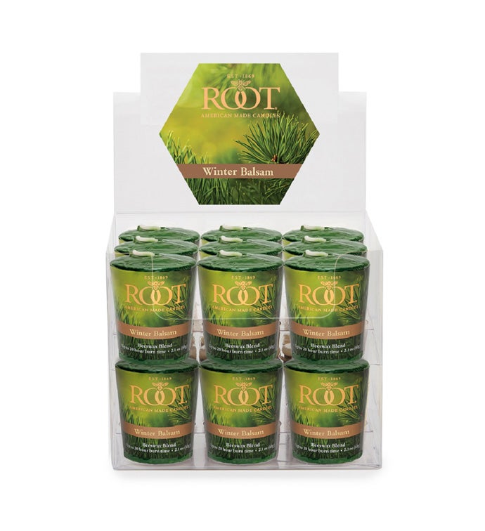 20 hr Votives Winter Balsam - Case of 18