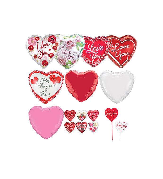 I Love You Balloons Kit - Case of 96