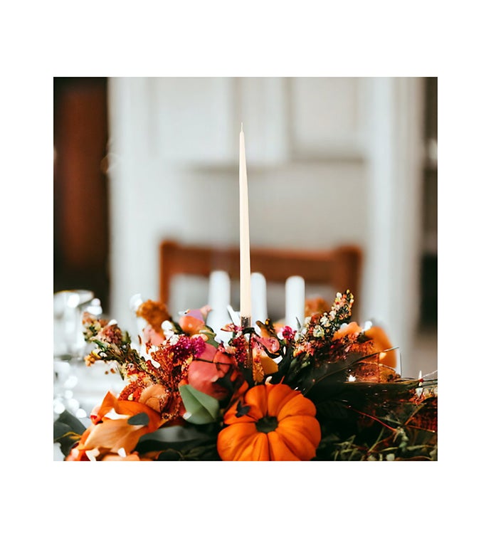 12" Ivory Tapered Candle - Case of 24