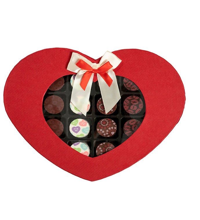 16 PC Heart Boxes - Case of 6