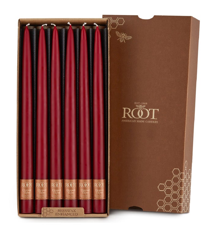 12" Garnet Taper - Case of 12