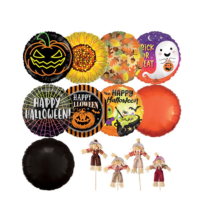 17" Halloween Balloon Mylar Kit - Case of 89