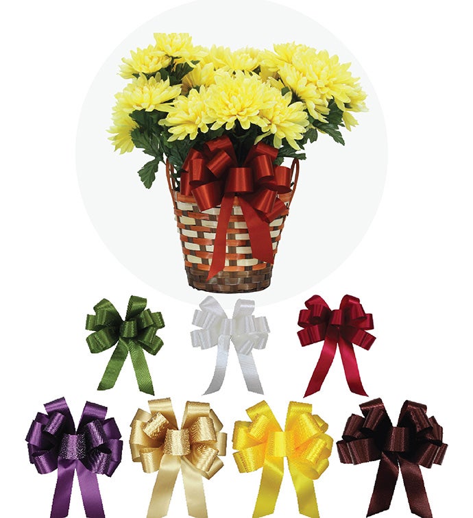 Fall Florist Bows  - Case of 48