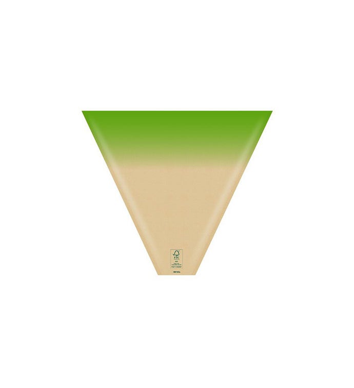 Elm Sleeve Green TR/ST 18.5" Kraft Paper - Case of 100