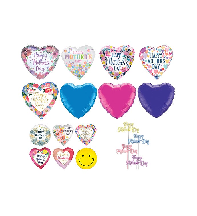 Mother's Day hearts Balloon Kits- Case of 96