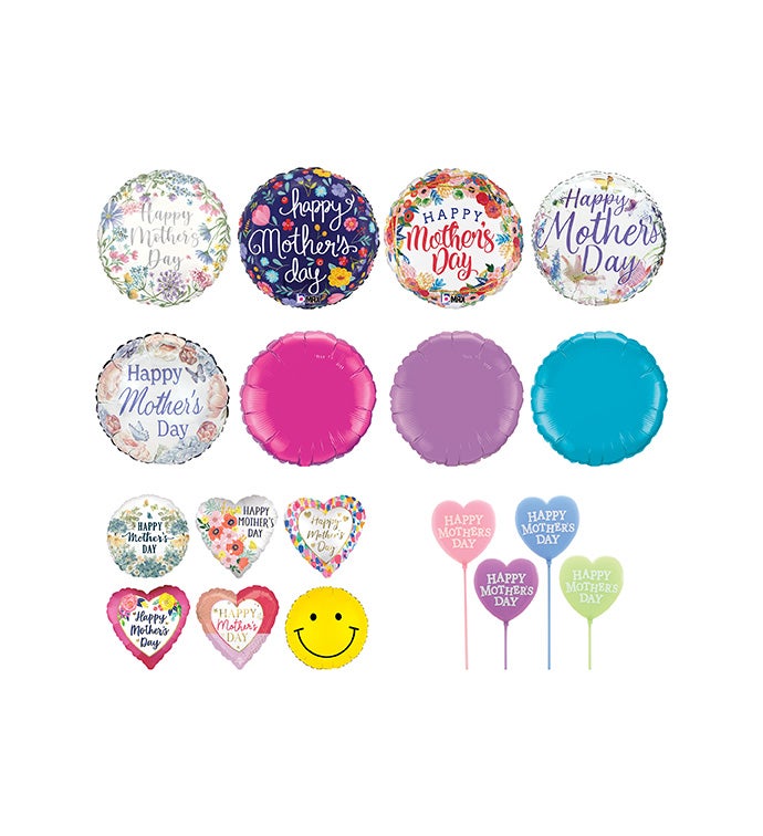 Mother's Day flowers Balloon Kits - Case of 96