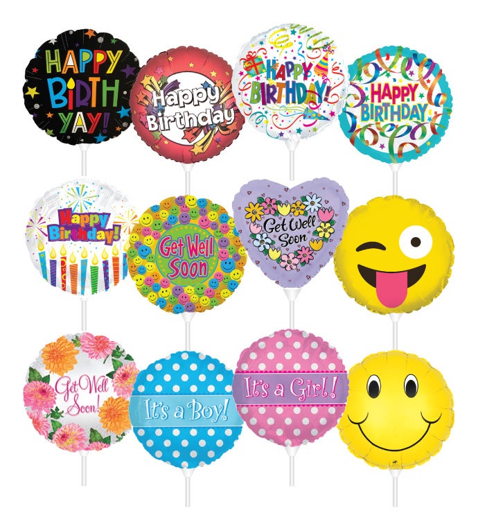 4" Variety Preinflated Stick Kit - Case of 48