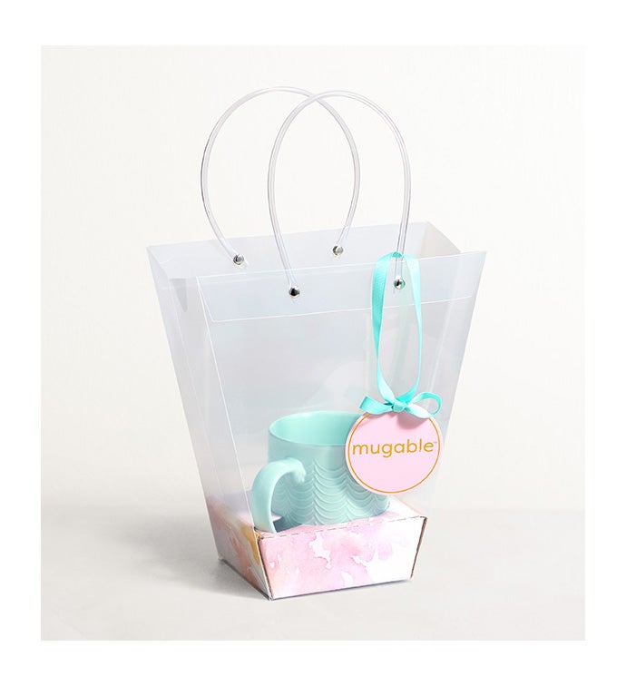 MUGABLE Ceramic Mug and Clear Bag Kit - Case Pack 8