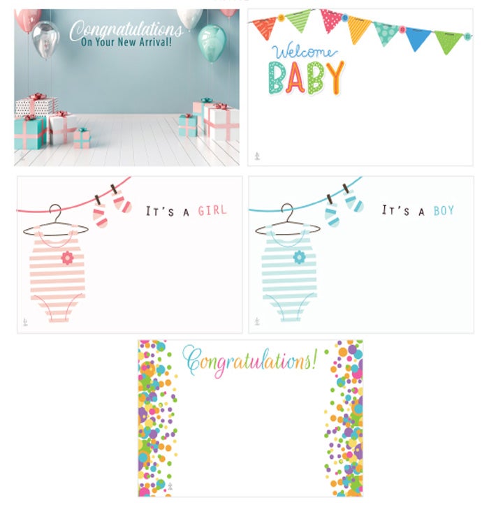 Baby Capri Card - Case of 500
