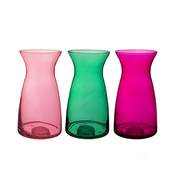 6 3/8" Vibe Vase Spellbound Asst- Case of 12