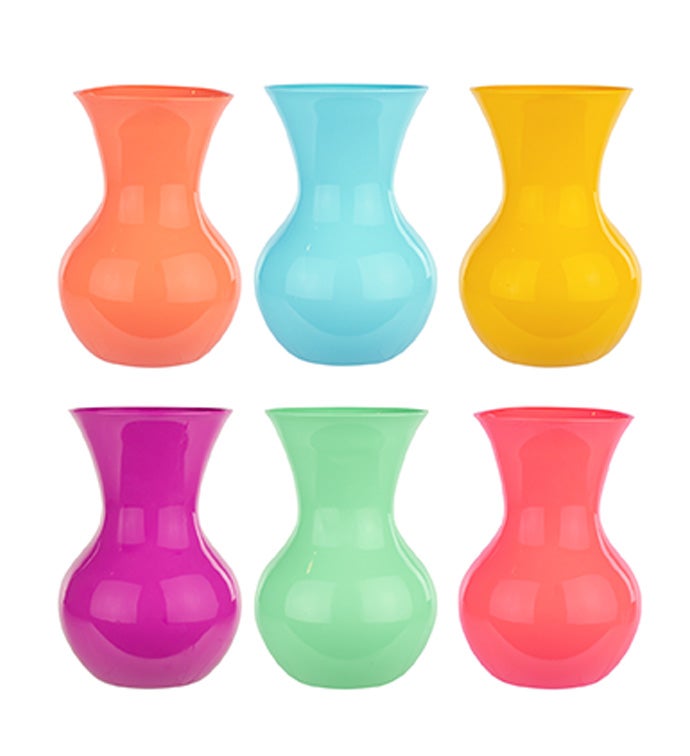 7" Sweetheart Plastic Confetti Asst- Case of 24