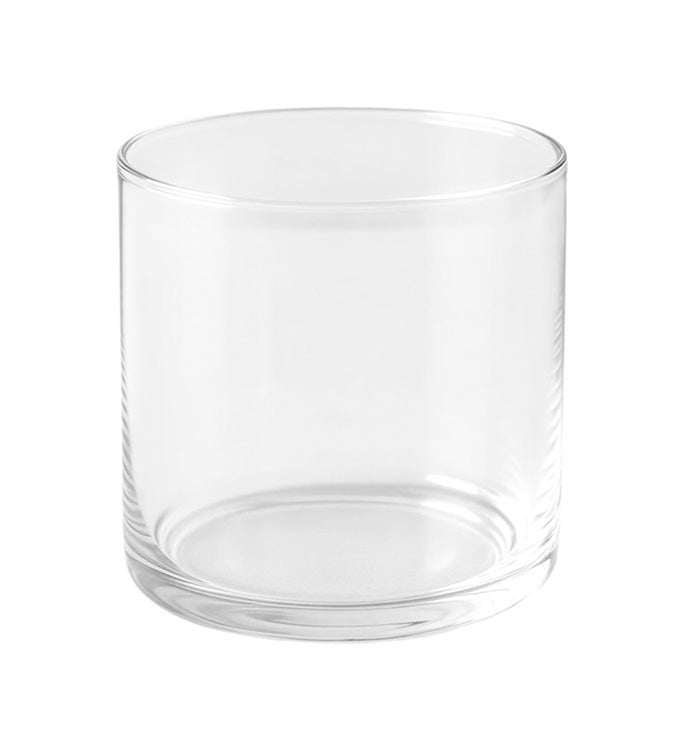 Clear Round Cylinder Glass Vase - Case of 12