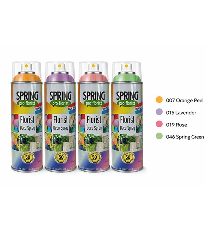 Floral Paint Spray Pastel Combo - Case of 4