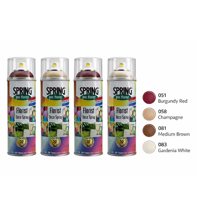 Floral Paint Spray Wedding Pack - Case of 4