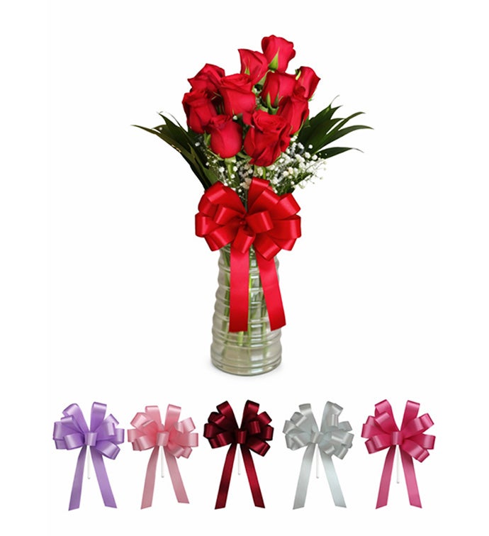 Vase Arrangement Bows - Case of 24