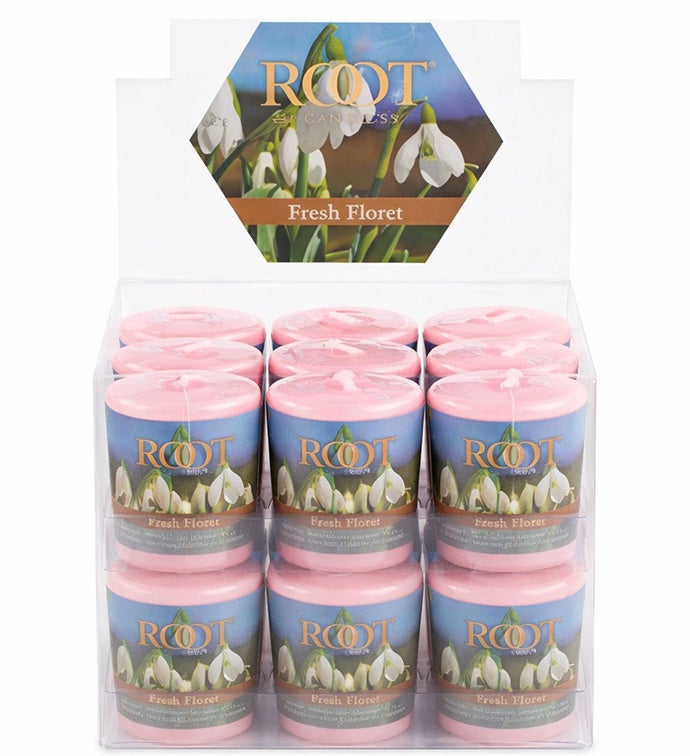 20 hr Votives Fresh Floret  - Case of 18