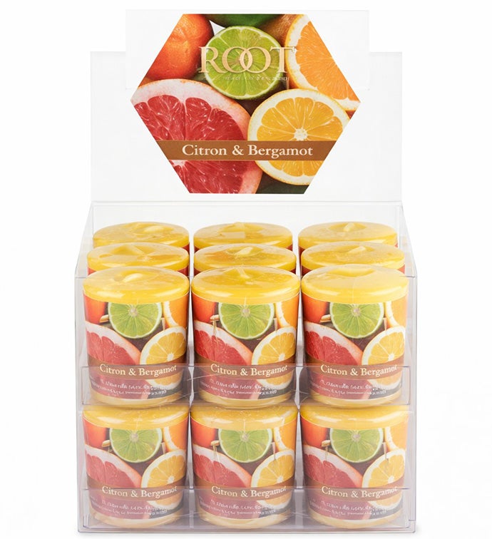 20 hr Votives Citron & Bergamot  - Case of 18