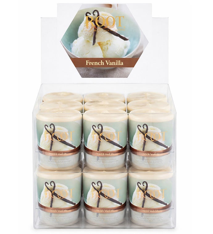 20 hr Votives French Vanilla  - Case of 18
