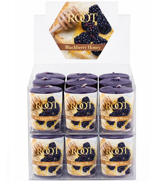 20 hr Votives Blackberry Honey  - Case of 18
