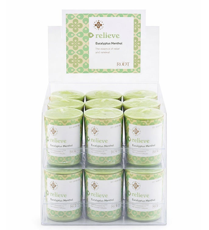 20 hr Votives Seeking Balance Relieve  - Case of 18