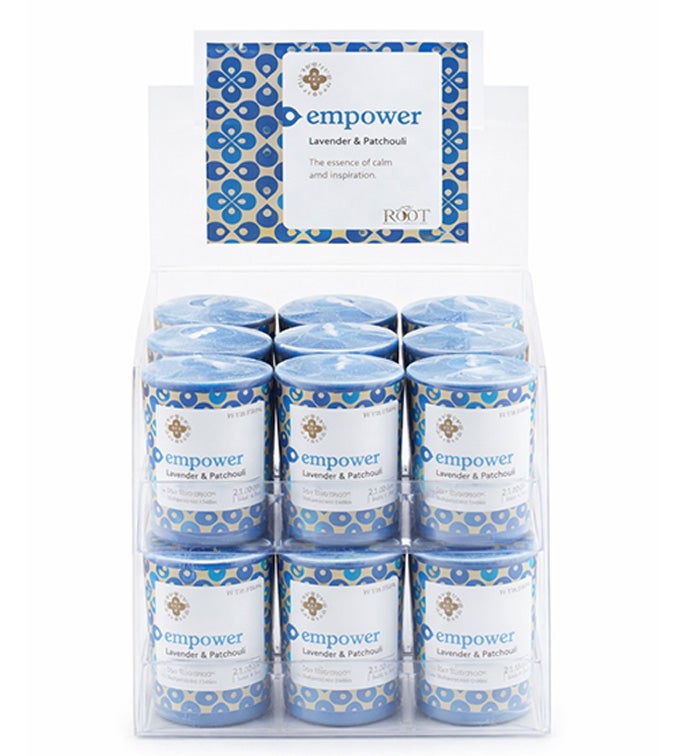 20 hr Votives Seeking Balance Empower  - Case of 18
