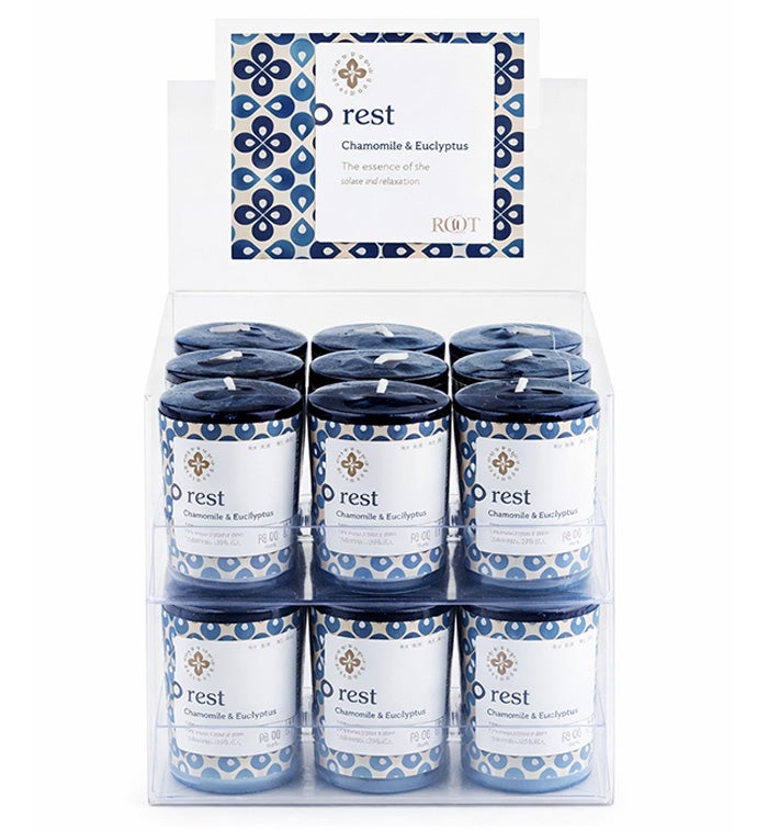20 hr Votives Seeking Balance Rest  - Case of 18