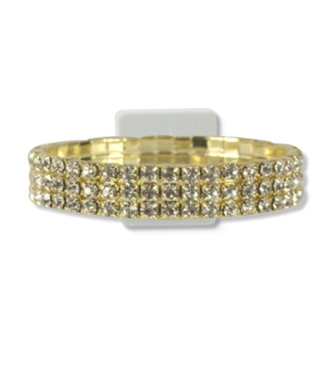 Dainty Flower Wristlet (Gold) - Pack of 10