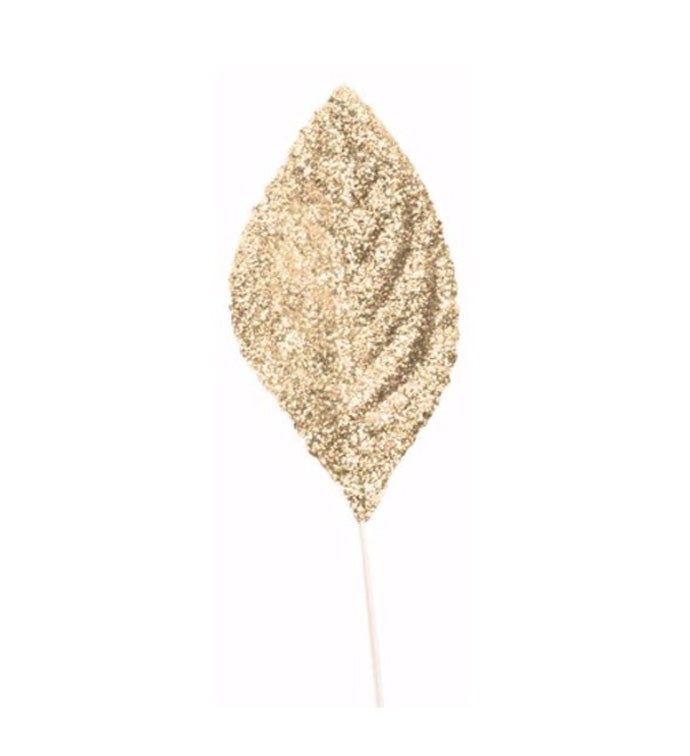 2.25" Glitter Leaves (Rose Gold) - Pack of 100