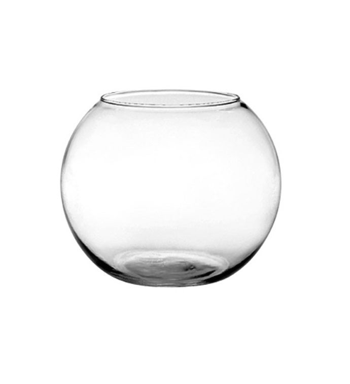 6" Rose Bowl - Crystal - Case of 12