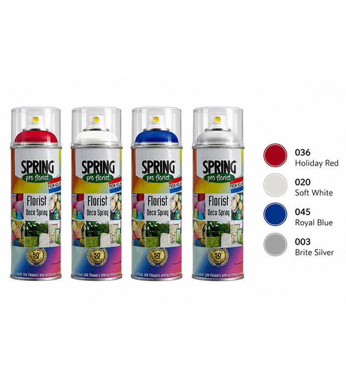 Floral Paint Spray Patriotic Combo - Case of 4