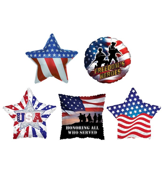 17” Patriotic Kit - Case of 100