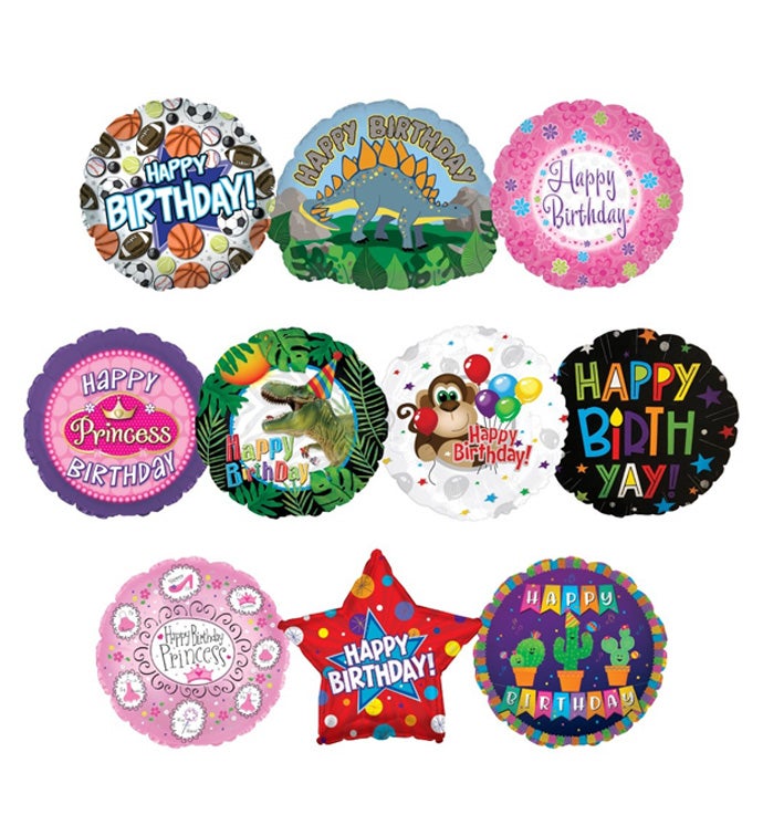 17” Birthday Fun Kit - Case of 100