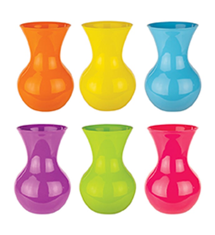 7" Sweetheart Plastic Popsicle Asst- Case of 24