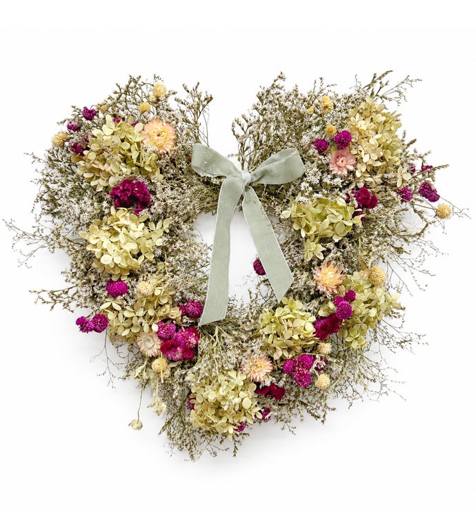Wildflower Romance Heart 20" - Case of 1