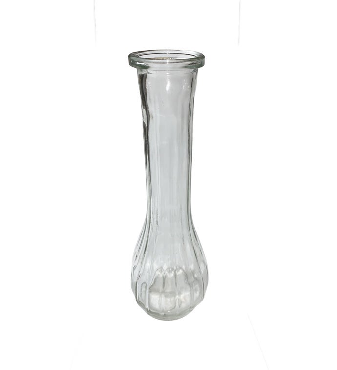 8.5" Clear Bud Vase - Case of 12
