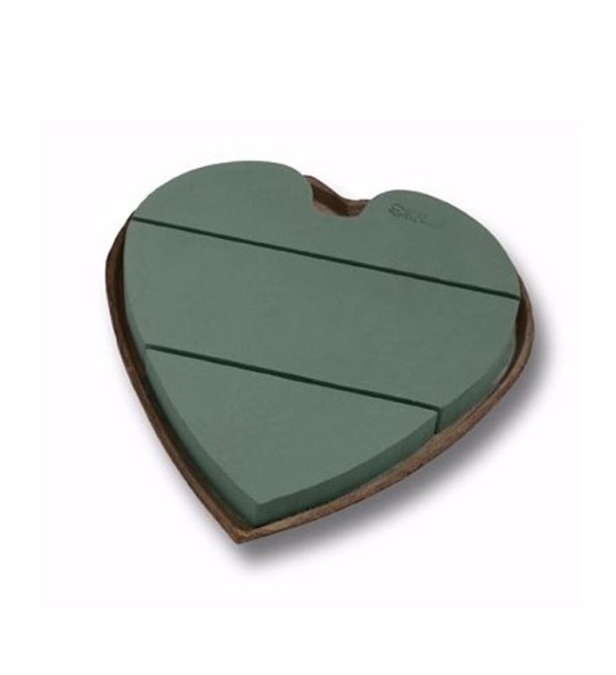 12" Solid Heart- Case of 4